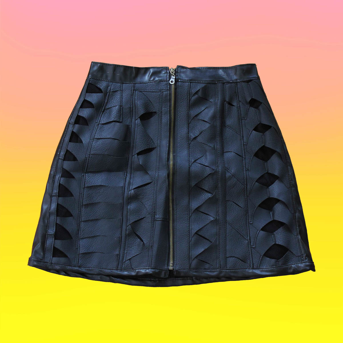 3D-BLACK- Skirt